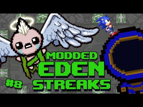 MUST BE A SPEED RUN :: Modded Isaac: Eden Streaking :: 8