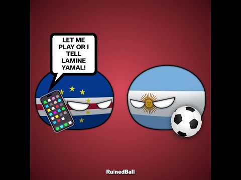 ITS MY TURN! (World Cup Argentina) 😱 #countryballs