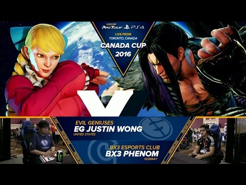Justin Wong (Karin) vs Phenom (Necalli) - Top 64 - Canada Cup 2016
