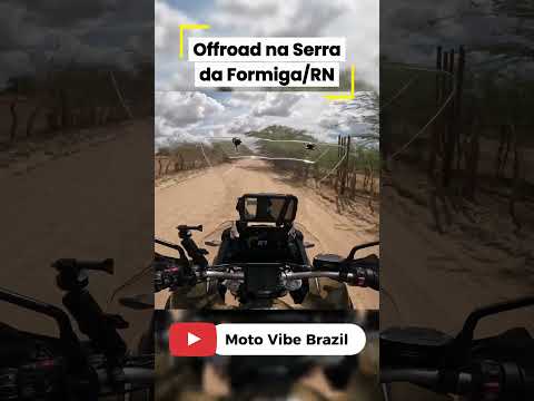Offroad com a bmw gs 850 adventure na Serra da Formiga em Riachuelo, RN #shorts #moto