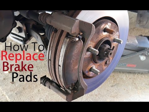 YouTube video about Get the parts and gather the tools for brake pad replacement