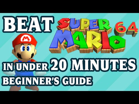 Super Mario 64 20-minute Beginner's Speedrun Guide