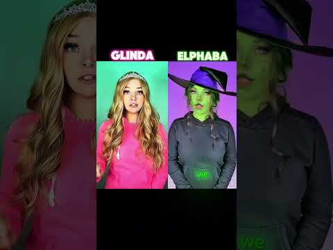 Elphaba and Glinda song! #wicked