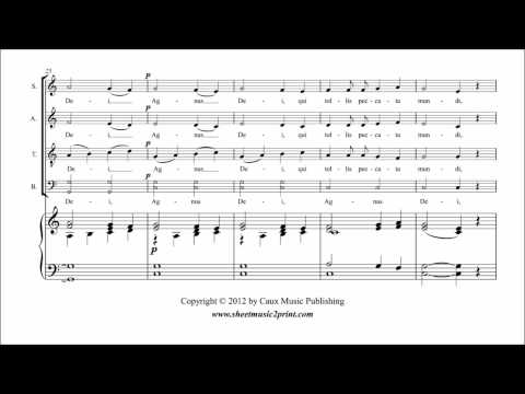 Gounod : Messe breve no. 7 Aux chapelles - Agnus Dei
