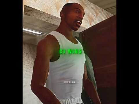 CJ Vs All GTA's Protagonists🔥#gta #grandtheftauto #shorts  #edit4k #cj