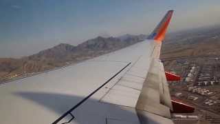 preview picture of video 'Southwest Airlines B737-700 Take off from El Paso Intl'