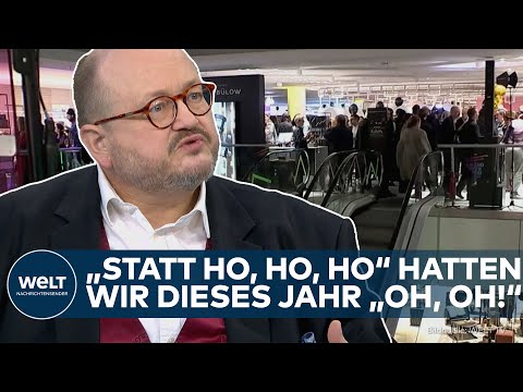 DEUTSCHLAND: Weihnachtsgeschäft enttäuscht Händler! – "Hatten dieses Jahr Oh, Oh!"