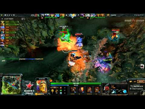 No Tidehunter vs Fnatic EU Game 1 - StarLadder GRAND FINAL - TobiWan