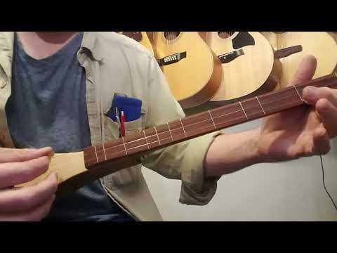 CornCob Pipe lesson 2 wTAB stick dulcimer