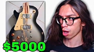 Guitarras basura que venden en Facebook Marketplace