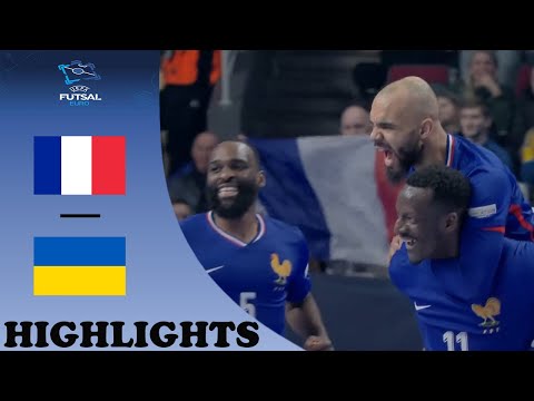 France vs Ukraine Highlights | Futsal Euro 2026 Quater-Finals