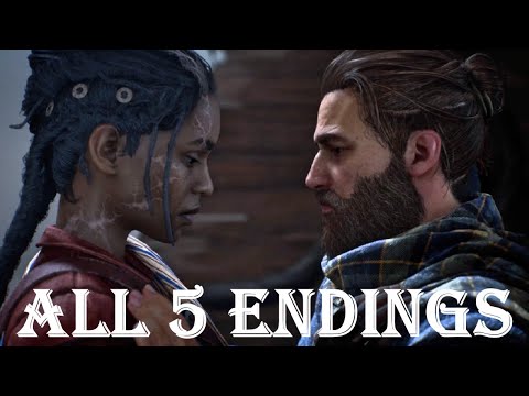 BANISHERS GHOSTS OF NEW EDEN - All 5 Endings (Resurrection Ending, Ascend Endings, Bad Endings)