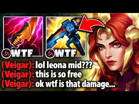 This Veigar thought I was trolling with Assassin Leona mid... then he got one shot