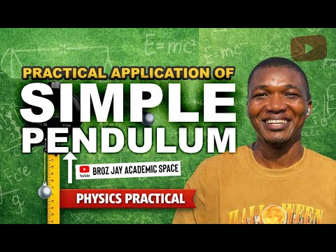 Exp 9: Practical Application of Simple Pendulum – PHY117 #physics #practicalphysics 