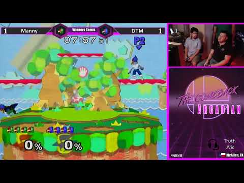 The Comeback 16 Arcadian - Damianthemonster vs Manny - Winners Semis