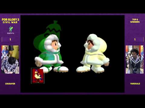 For Glory 2 - Crusayer (Falco) vs Yardsale (Peach, Ice Climbers) WS