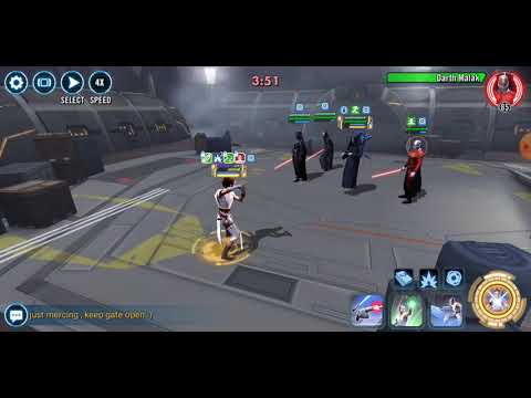 Star Wars: Galaxy of Heroes - Easy Rey vs Sith Eternal Emperor (SEE Counter)