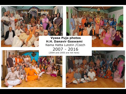 H.H. Danavir Goswami in Czech republik (Vyasa puja photos)