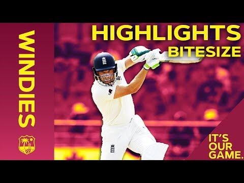 Windies vs England 3rd Test Day 3 2019 | Bitesize Highlights