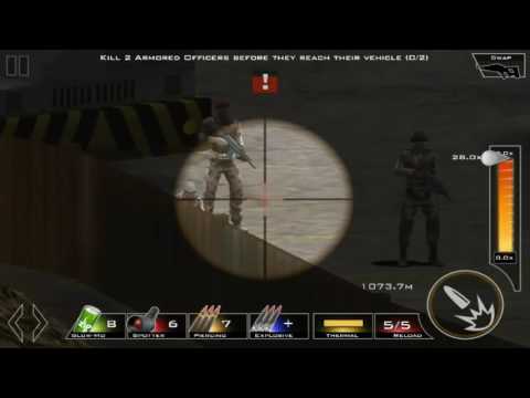 Kill Shot Primary Mission Region 20 - Kill 2 Armored Officers Part 27 Gameplay