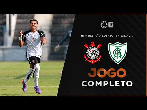 JOGO COMPLETO: CORINTHIANS 4 X 0 AMÉRICA-MG | BRASILEIRÃO SUB-20 2026 | 1ª RODADA