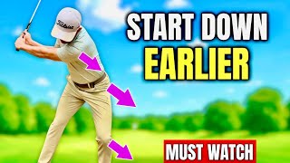 You’re Starting Your Downswing Too Late… And It’s Killing Your Swing!