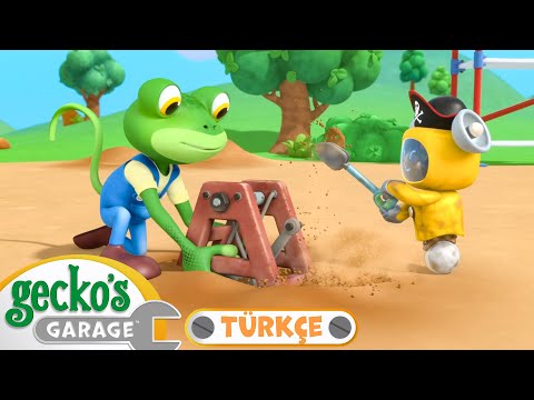 Demiryolu Gizemi 🚊 | 🐸 Gecko'nun Garajı - Çocuklar için Kamyonlar