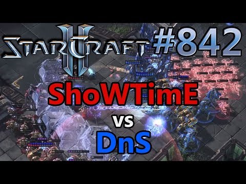 StarCraft 2 - Replay-Cast #842 - ShoWTimE (P) vs DnS (P) - WCS Montreal [German]