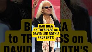 THIS is what David Lee Roth did when someone Jumped His Fence #vanhalen #classicrock #rocknroll