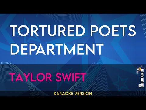 Tortured Poets Department - Taylor Swift (KARAOKE)