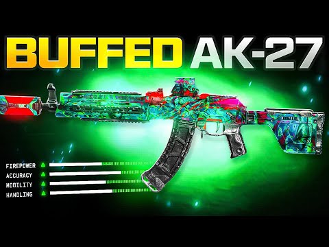 *NEW* BUFFED AK 27 Loadout AFTER the UPDATE in WARZONE! ( Best AK-27 Class Setup)
