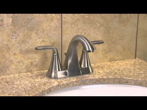 Installing a Pfister 4" Centerset Bathroom Faucet with...