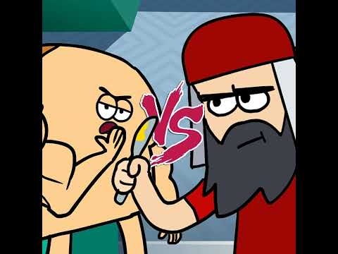 Pão em Forma Vs Mussoumano - Batalha Animada