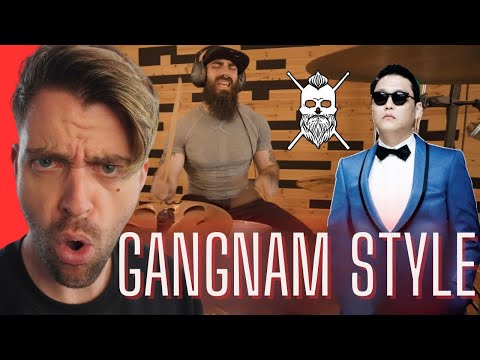 "UK Drummer REACTS to GANGNAM STYLE - PSY | DRUM COVER by El Estepario Siberiano REACTION"!!