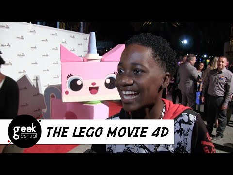 "The LEGO Movie 4D A New Adventure" Premiere & Interviews at LEGOLAND California