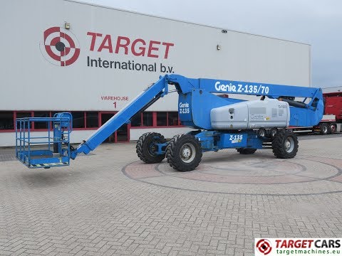 776361 GENIE Z-135/70 ARTICULATED Z135/70 4x4x4 DIESEL BOOM WORK LIFT W/JIB 4315CM 2006