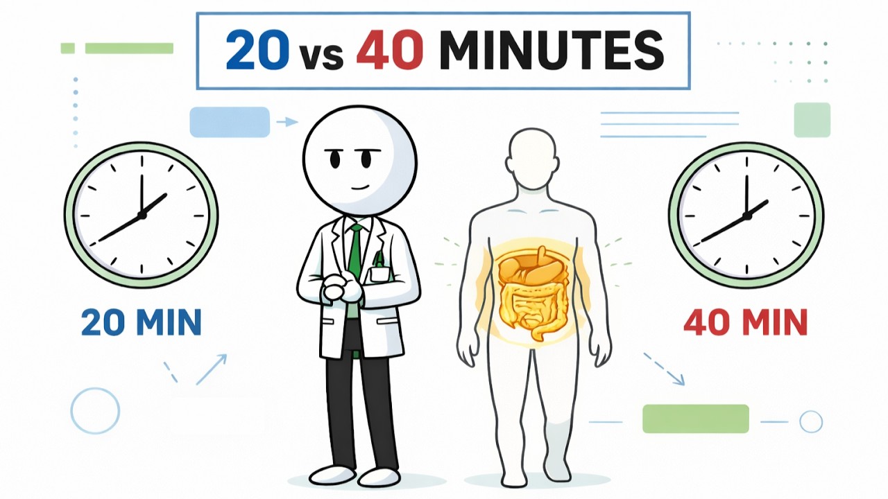 20 vs 40 Minutes of Walking: What Changes