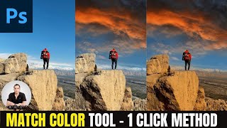 How to Use Match Color in Photoshop - Beginners Tutorial