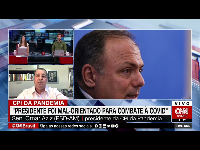 Não vejo razão para Carlos Bolsonaro ser convocado, diz presidente da CPI à CNN