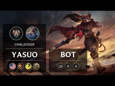 Yasuo Bot vs Lucian - NA Challenger Patch 8.24
