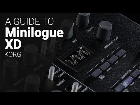 The KORG Minilogue XD complete guide walkthrough tutorial