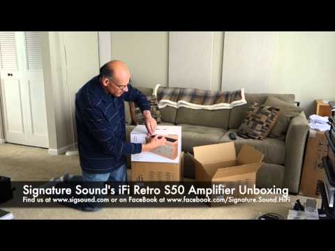 iFi Retro S50 Unboxing