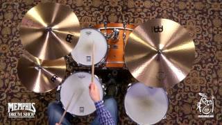 Video thumbnail for Meinl 18" Pure Alloy Traditional Medium Crash Cymbal - 1349g (PA18MC-1122216D) by Memphis Drum Shop