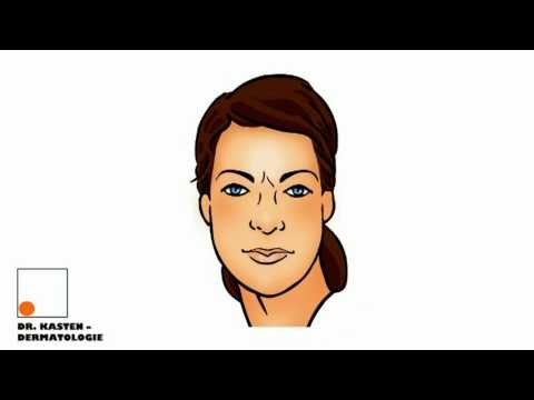 Ihr ganzes Gesicht...
