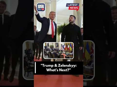 Trump Meets Zelensky & European Leaders | Ukraine Security Talks & Global Defense Support