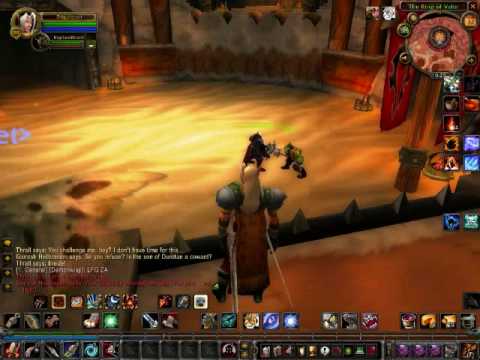 Warchief Thrall VS. Garrosh Hellscream