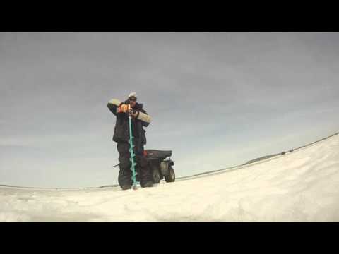 Best battery operated drill for ice fishing augers. MILWAUKEE