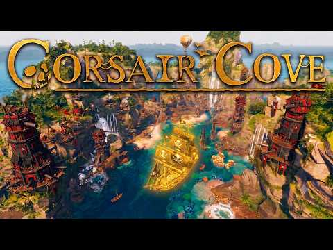 This Pirate City Builder is EPIC (Corsair Cove)