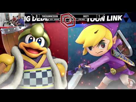 Smash on the Rocks: Endgame - YHG|GuinnessION (Dedede, Yoshi) Vs. Dusty (Toon Link) - L. 8ths