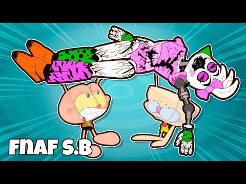 Mongo e Drongo em FNAF Security Breach Parte 13 - Desenho animado